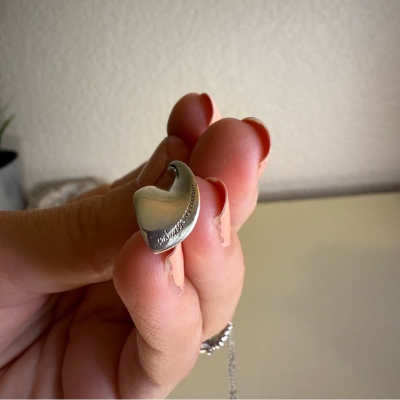 TIFFANY & CO- Rare Frank Gehry Orchid Drop Necklace .925 Sterling Silver - Picture 6 of 10